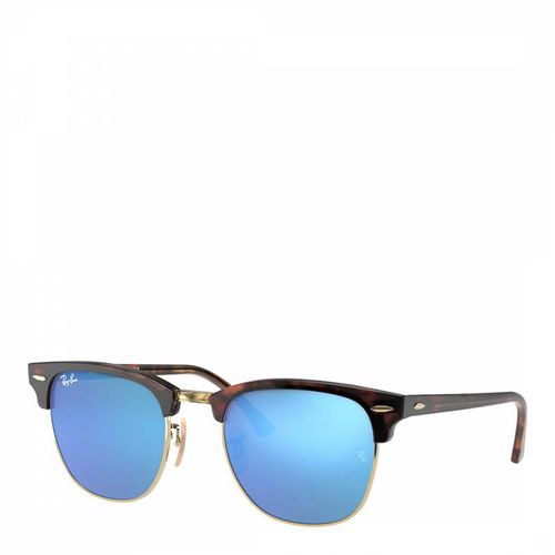 Blue Clubmaster Sunglasses 51mm - Ray-Ban - Modalova