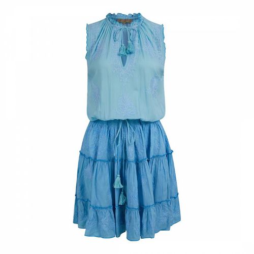 Blue Celon Dress - Pranella - Modalova