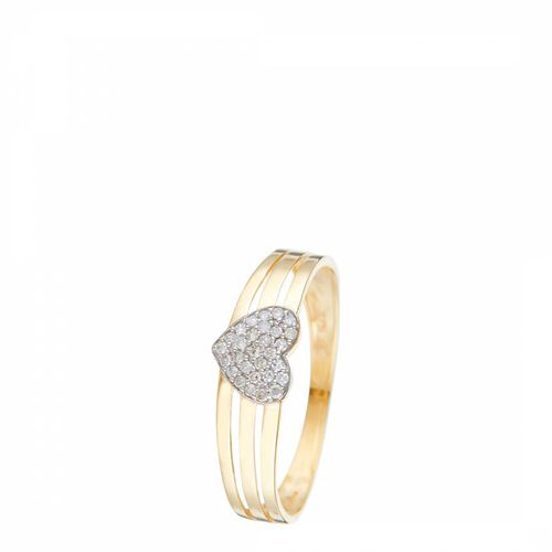 Gold Diamond Ring - Artisan Joaillier - Modalova