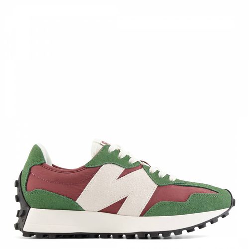 Unisex Green And Red 327 Trainers - New Balance - Modalova