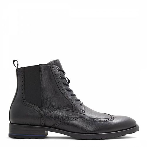 Black Salinger Leather Ankle Boots - Aldo - Modalova