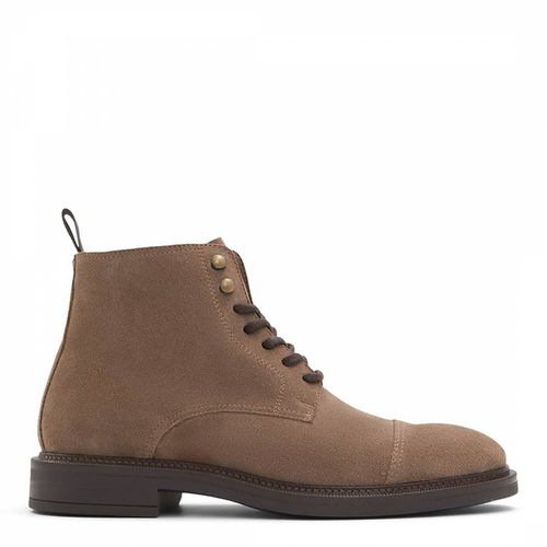 Beige Unilis Leather Ankle Boots - Aldo - Modalova