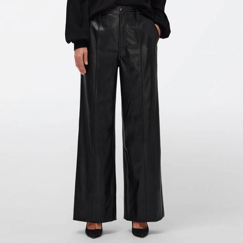 Black Leather Trousers - 7 For All Mankind - Modalova
