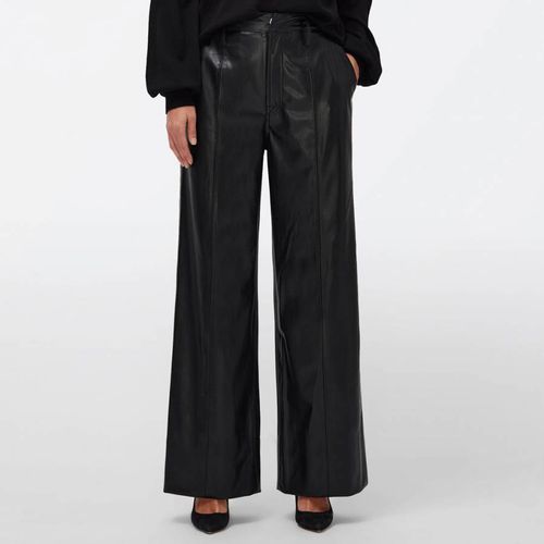 Black Vegan Leather Trousers - 7 For All Mankind - Modalova