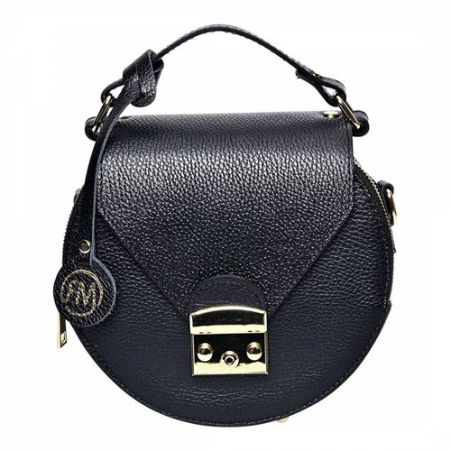 Italian Leather Top Handle Bag - Roberta M - Modalova
