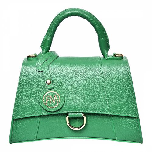 Green Italian Leather Crossbody bag - Roberta M - Modalova