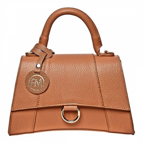 Brown Italian Leather Crossbody bag - Roberta M - Modalova