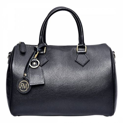 Black Italian Leather Handbag - Roberta M - Modalova