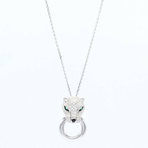 Silver Diamond Necklace - Le Diamantaire - Modalova