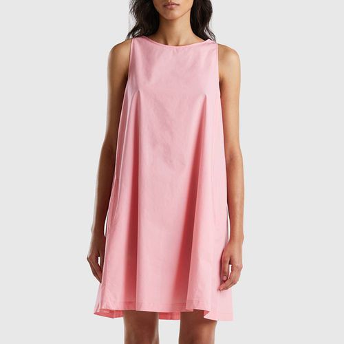 Pink Sleeveless Cotton Dress - United Colors of Benetton - Modalova
