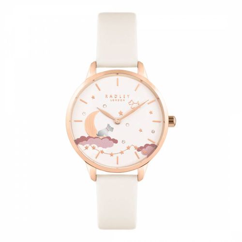 Chalk Sustainable Strap With Dog On Clouds Dial Watch - Radley - Modalova