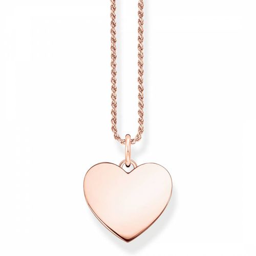 Rose Gold Glam & Soul Heart Necklace - Thomas Sabo - Modalova