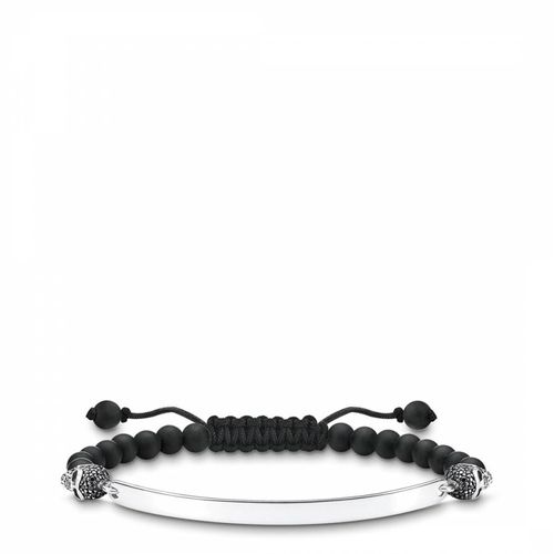 Sterling Black Rebel At Heart Bracelet - Thomas Sabo - Modalova