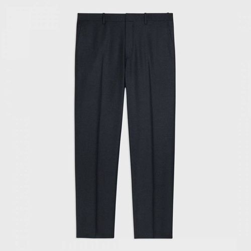 Charcoal Mayer Wool Trousers - Theory - Modalova