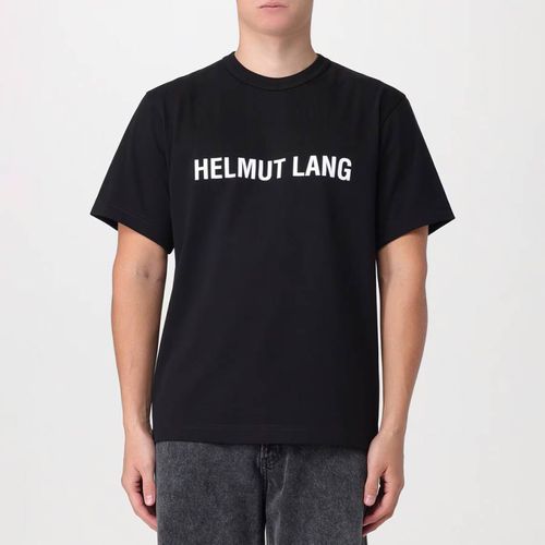 Black Core Cotton T-Shirt - HELMUT LANG - Modalova
