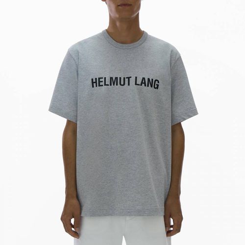 Grey Core Cotton T-Shirt - HELMUT LANG - Modalova