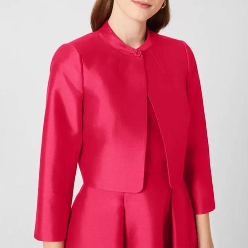 Petite Julietta Silk Wool Blend Jacket - Hobbs London - Modalova