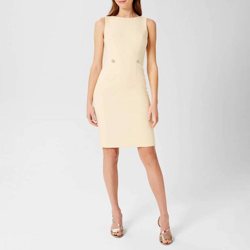 Pale Yellow Henrietta Dress - Hobbs London - Modalova