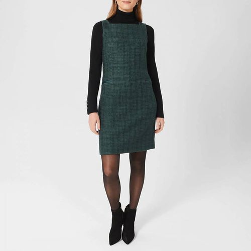 Green Estella Wool Blend Dress - Hobbs London - Modalova