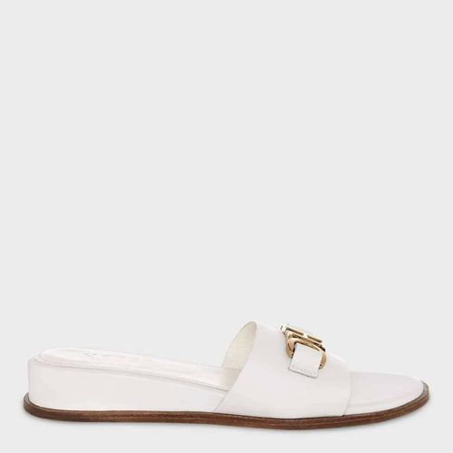 White Beatrix Leather Sandals - Hobbs London - Modalova