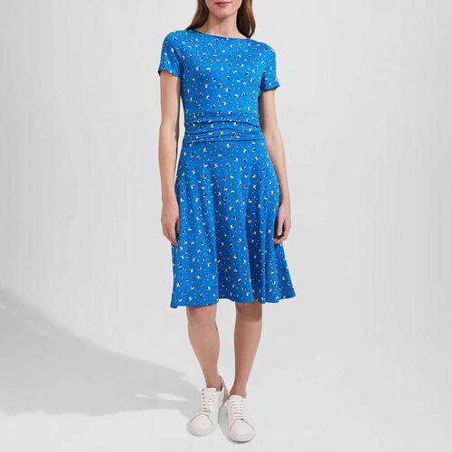 Blue Kimmy Jersey Midi Dress - Hobbs London - Modalova