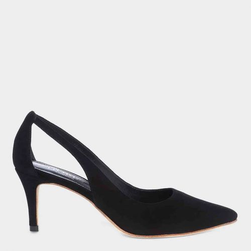 Black Natasha Court Leather Heels - Hobbs London - Modalova
