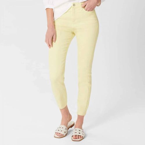 Yellow Gia Sculpting Jeans - Hobbs London - Modalova