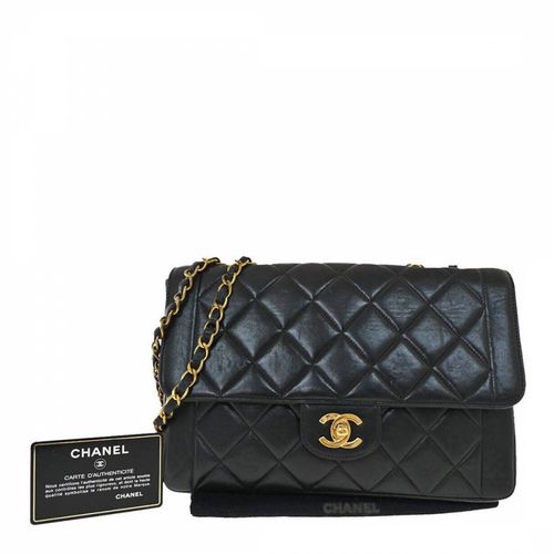 Black Matelasse Handbag - Vintage Chanel - Modalova