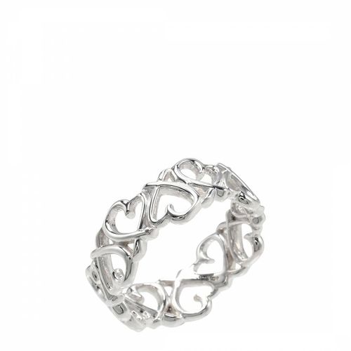 Silver Loving Heart Ring - Vintage Tiffany & Co - Modalova