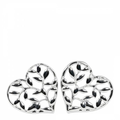 Silver Olive Leaf Earring - Vintage Tiffany & Co - Modalova