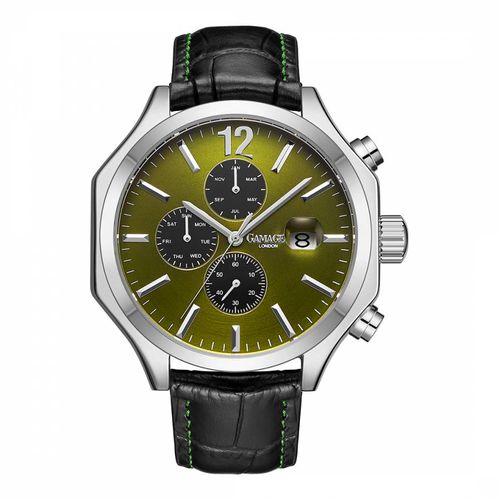 Limited Edition Hand Assembled Opulence Automatic Steel Olive - Gamages of London - Modalova