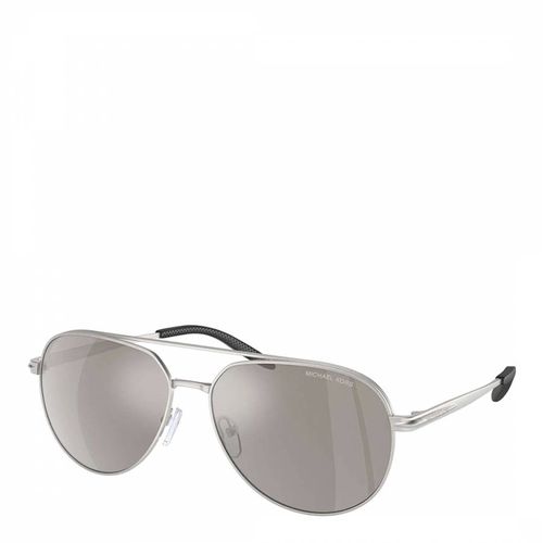 Men's Black Sunglasses 60mm - Michael Kors - Modalova