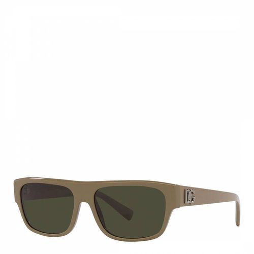 Men's Dolce & Gabanna Brown Sunglasses 57mm - Dolce & Gabbana - Modalova