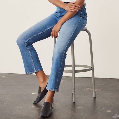 Light Blue Cotton Denim Jeans - Part Two - Modalova