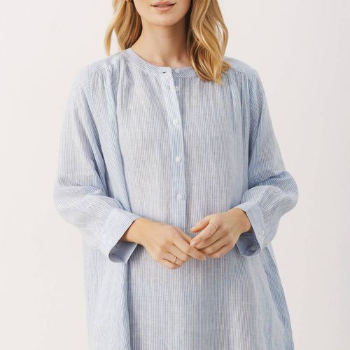 Blue Linen Dress - Part Two - Modalova
