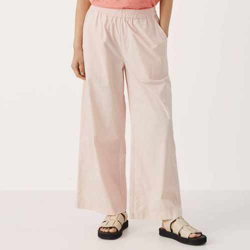Pale Pink Aisha Cotton Trouser - Part Two - Modalova