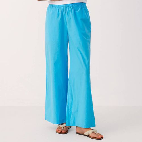 Blue Aisha Cotton Trouser - Part Two - Modalova