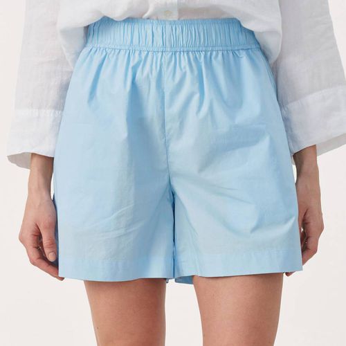 Blue Alya Cotton Shorts - Part Two - Modalova