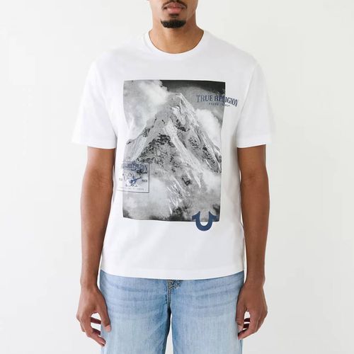 Mountain Graphic Cotton T-Shirt - True Religion - Modalova