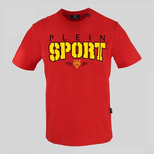 Red Logo Cotton T-Shirt - Philipp Plein - Modalova