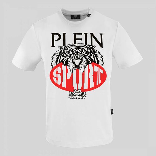 White Logo Cotton T-Shirt - Philipp Plein - Modalova