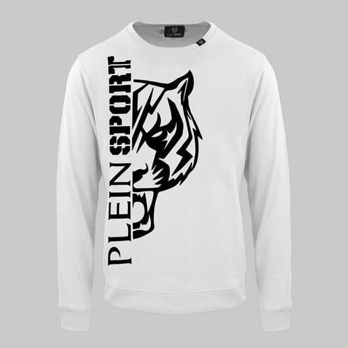 White Tiger Print Sweatshirt - Philipp Plein - Modalova