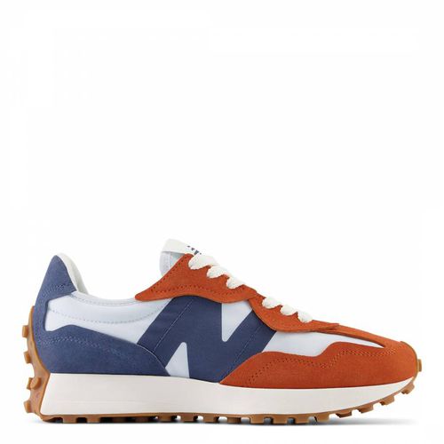 Unisex Orange And Blue 327 Trainers - New Balance - Modalova