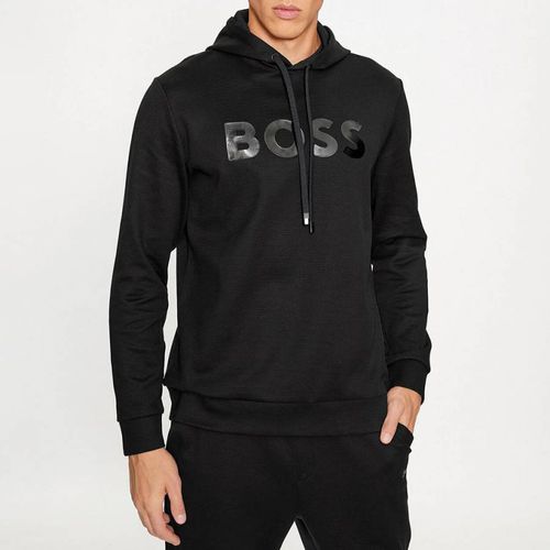 Soody Drawstring Cotton Hoodie - BOSS - Modalova