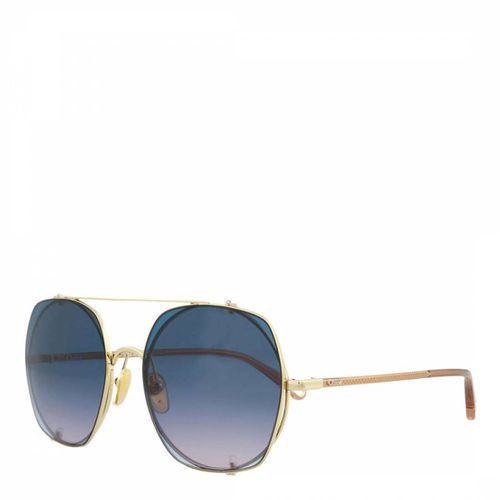 Womens Chloe Gold Sunglasses 56mm - Chloe - Modalova