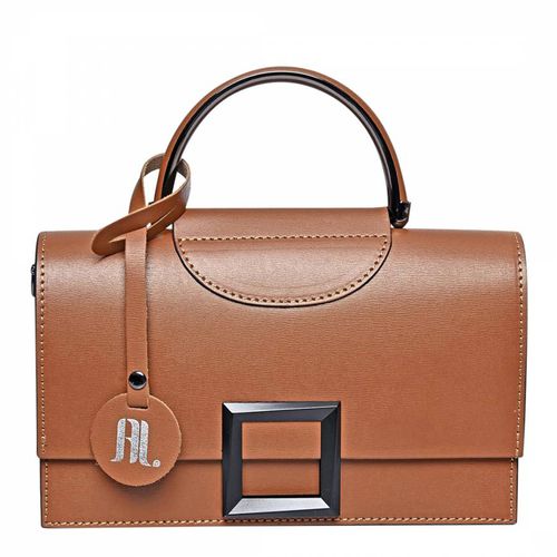 Brown Leather Handbag - Anna Luchini - Modalova