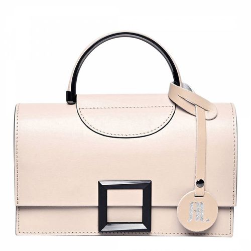 Nude Leather Handbag - Anna Luchini - Modalova