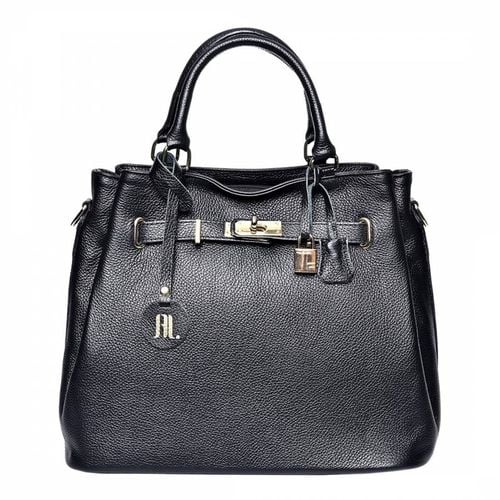 Anna Luchini Black Handbag - Anna Luchini - Modalova