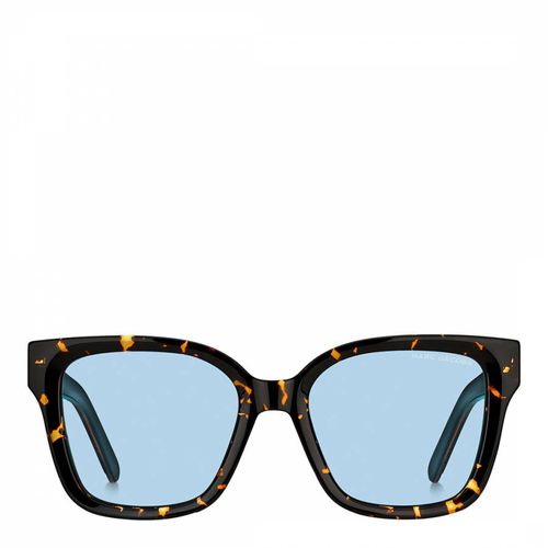 Havana Black Square Sunglasses - Marc Jacobs - Modalova