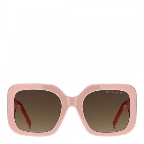 Pink Red Square Sunglasses - Marc Jacobs - Modalova
